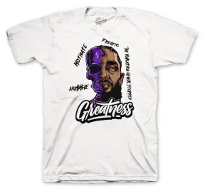 Retro 1 Court Purple Great Nipsey Shirt