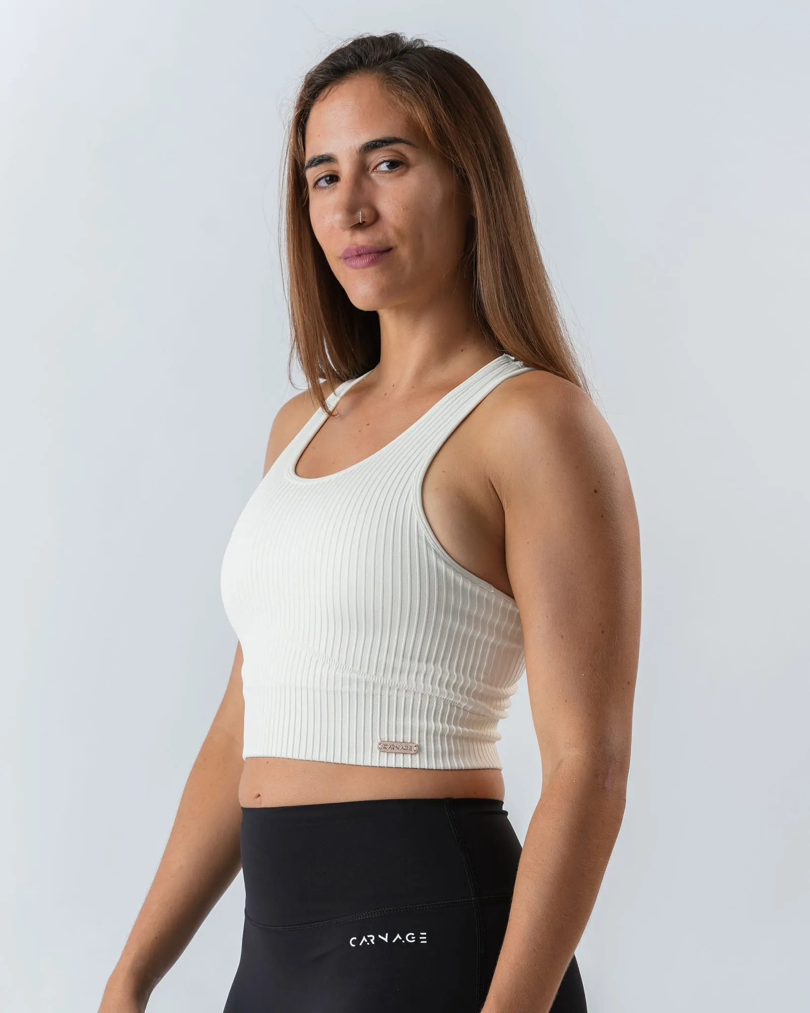 Ribbed Seamless Tank