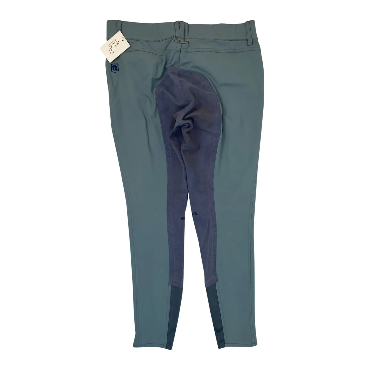 Romfh 'Sarafina' Full Seat Breeches in Teal/Blue - 32R