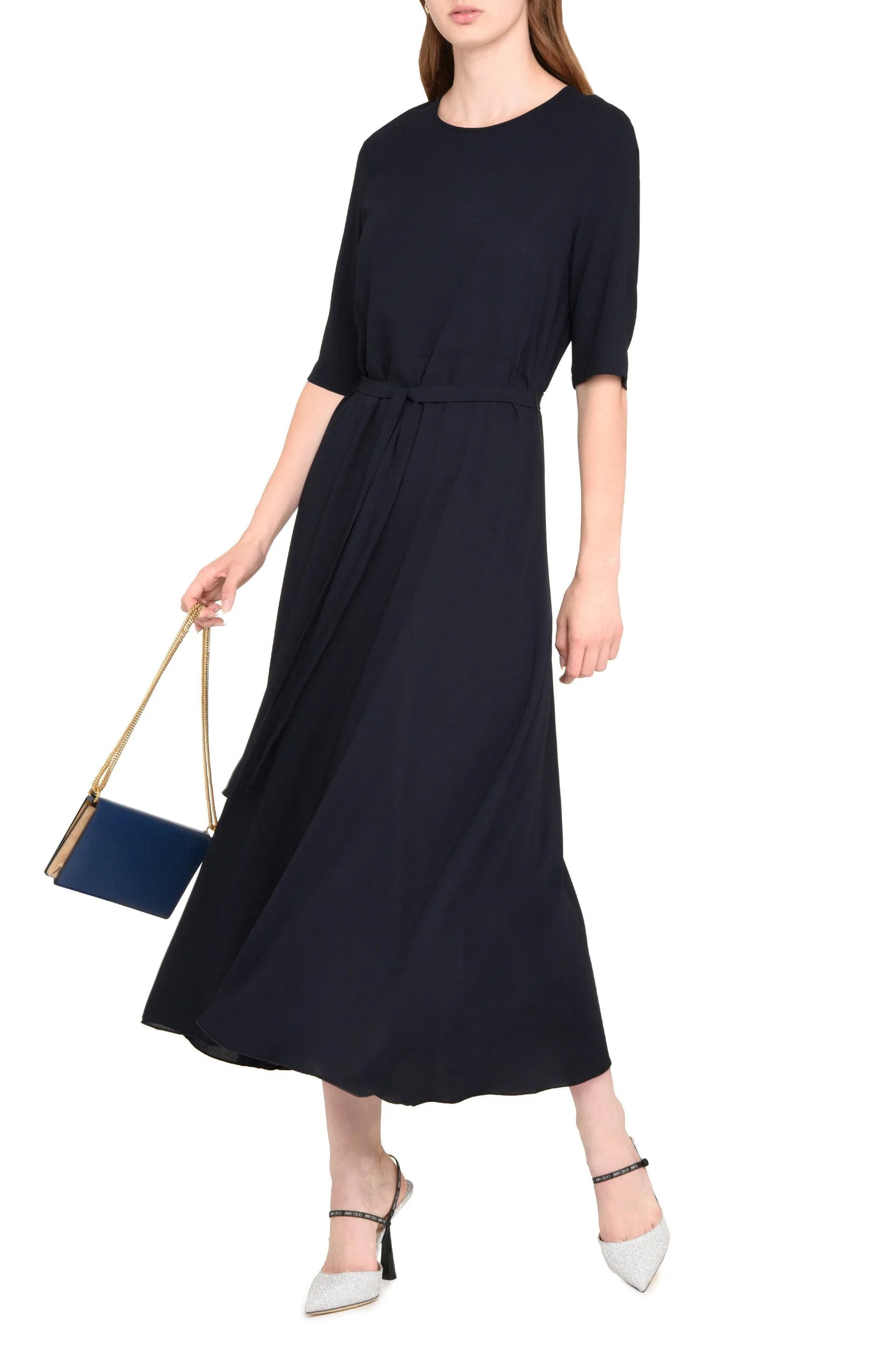 'S Max Mara Bracco Belted Dress