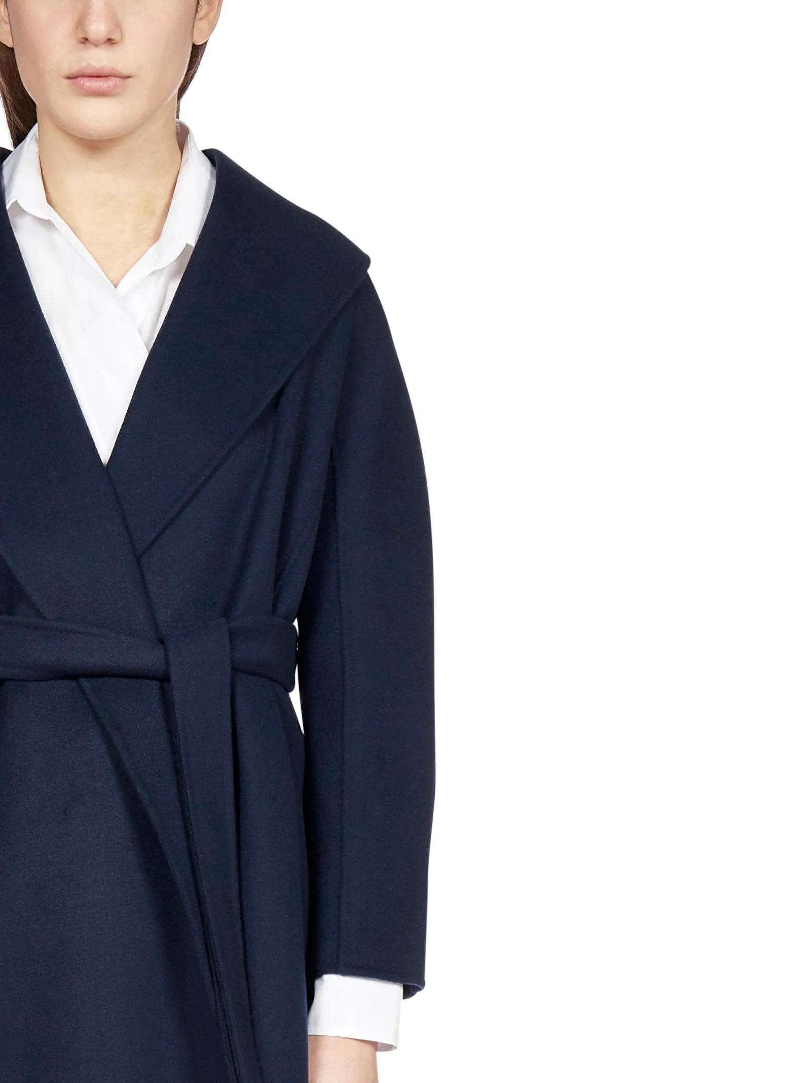 'S Max Mara Messi Belted Wrap Coat