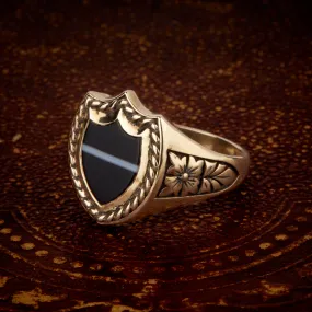 Shield Signet Ring - One of a Kind