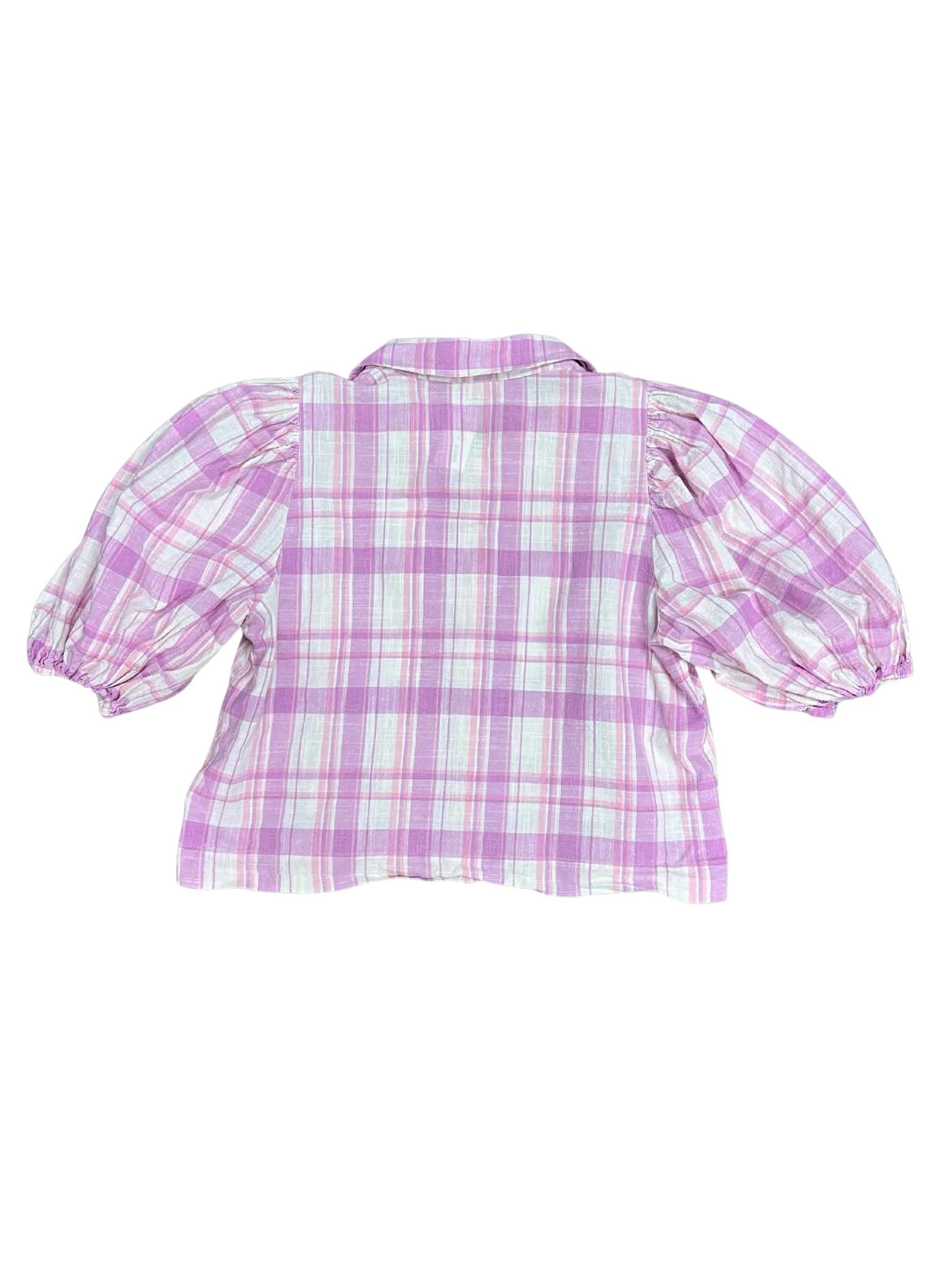 Size 14 - Obus Mauve Plaid Top