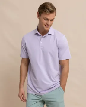 Southern Tide brrr°-eeze Heather Performance Polo Shirt - Orchid Petal