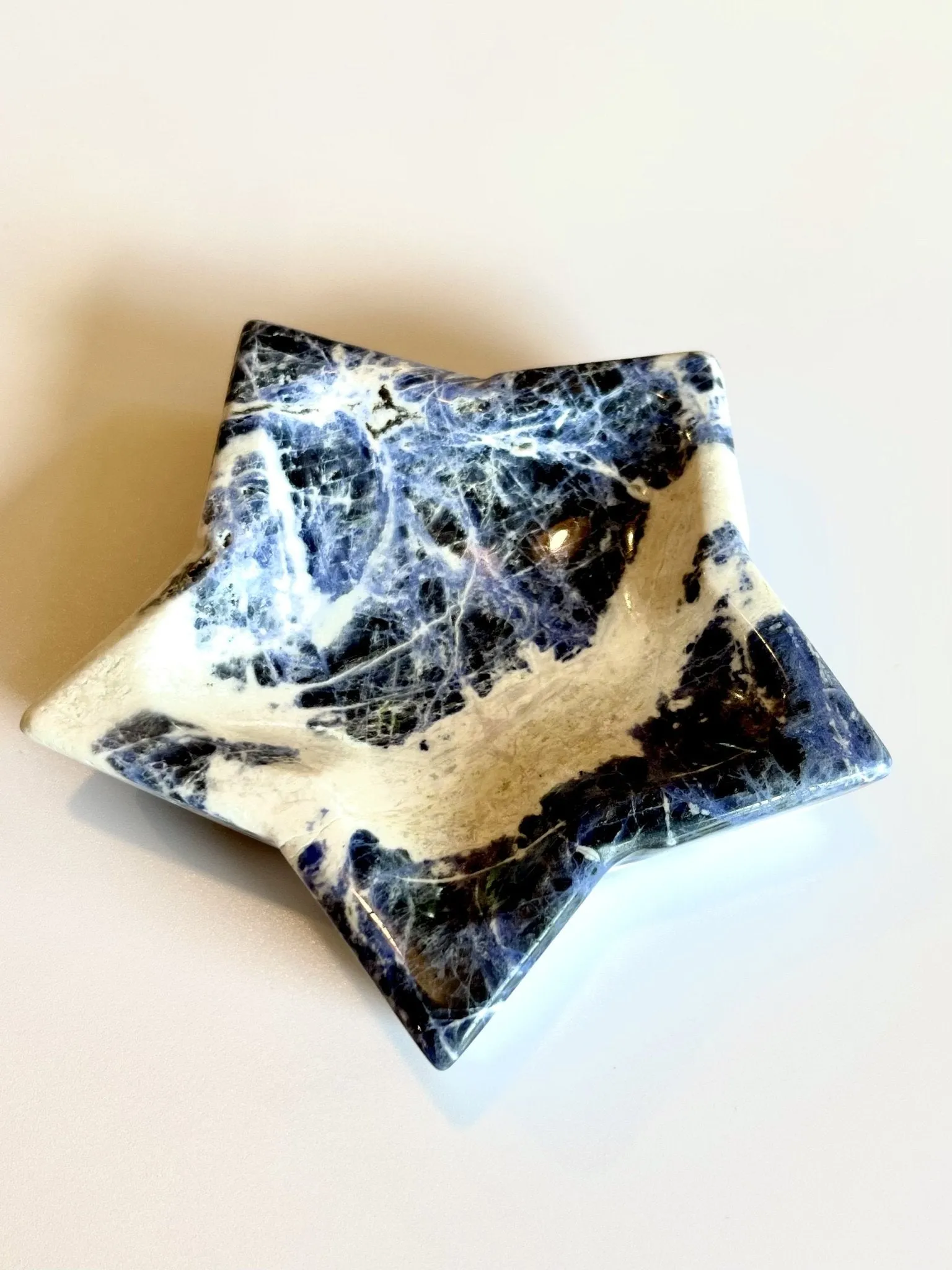 Star Bright Star Light Sodalite Dish