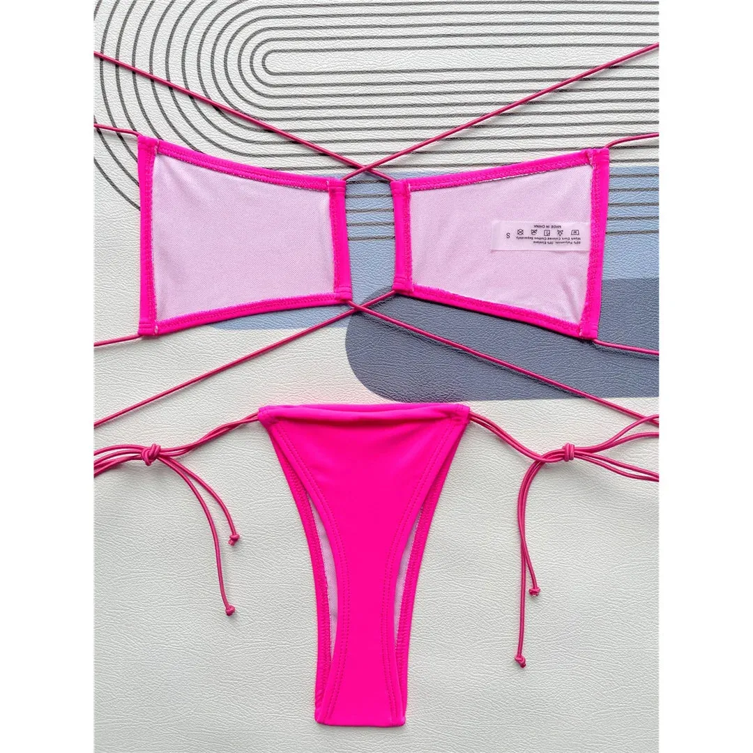 Strappy Extreme Mini Micro Thong Bikini