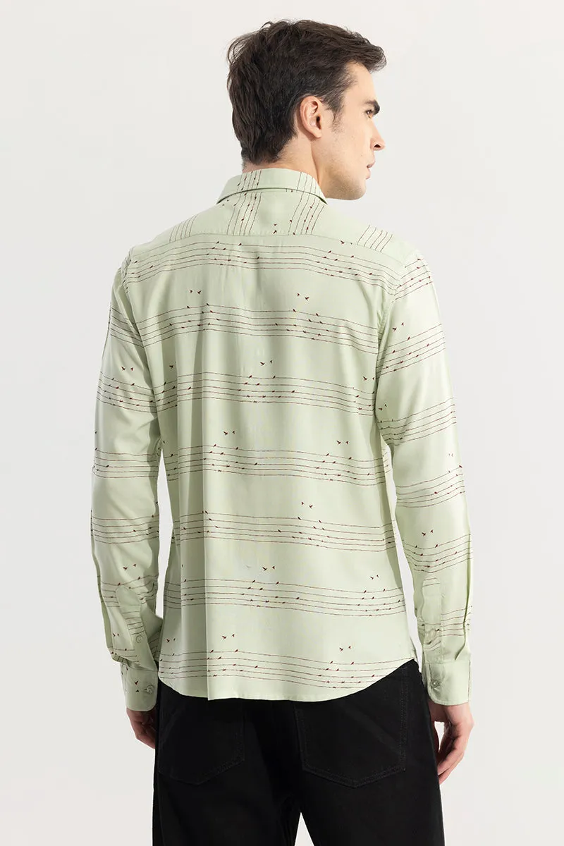 String Sparrow Green Shirt