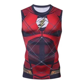 The Flash Compression 'Justice League' Tank Top