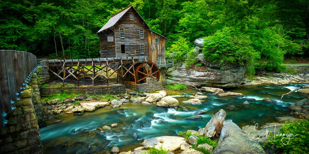 The Grist Mill Fine Art Photograph by Scott Turnmeyer