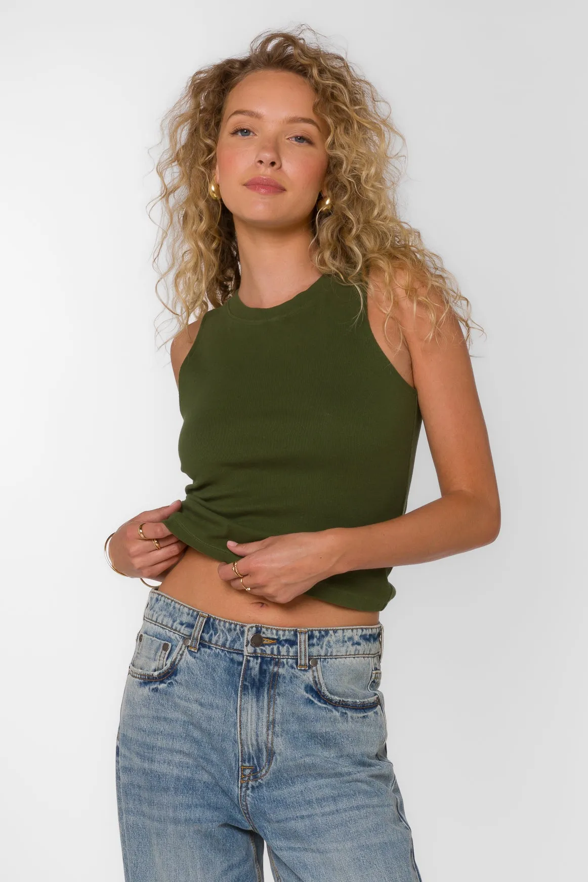 Tibby Fern Green Tank