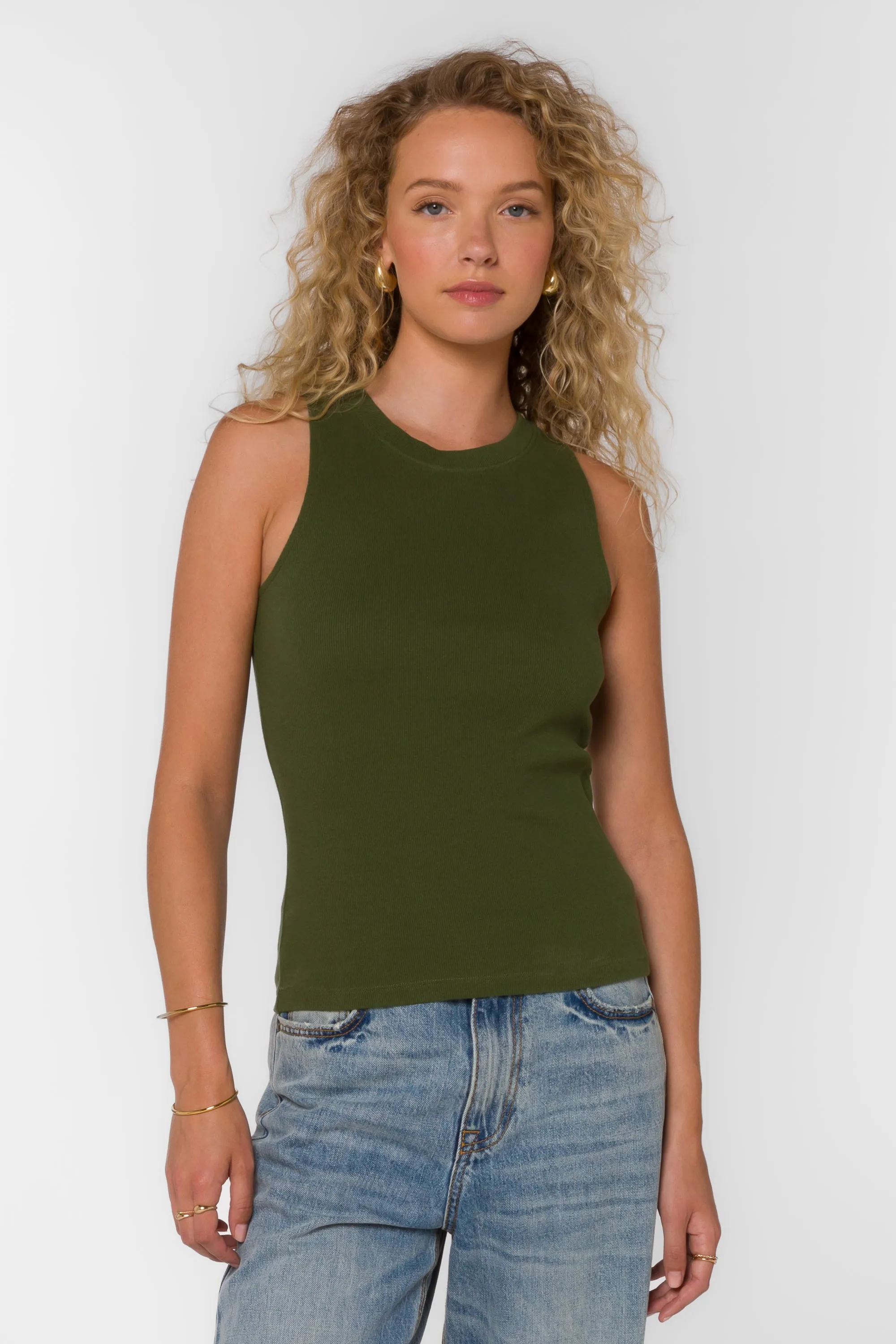 Tibby Fern Green Tank