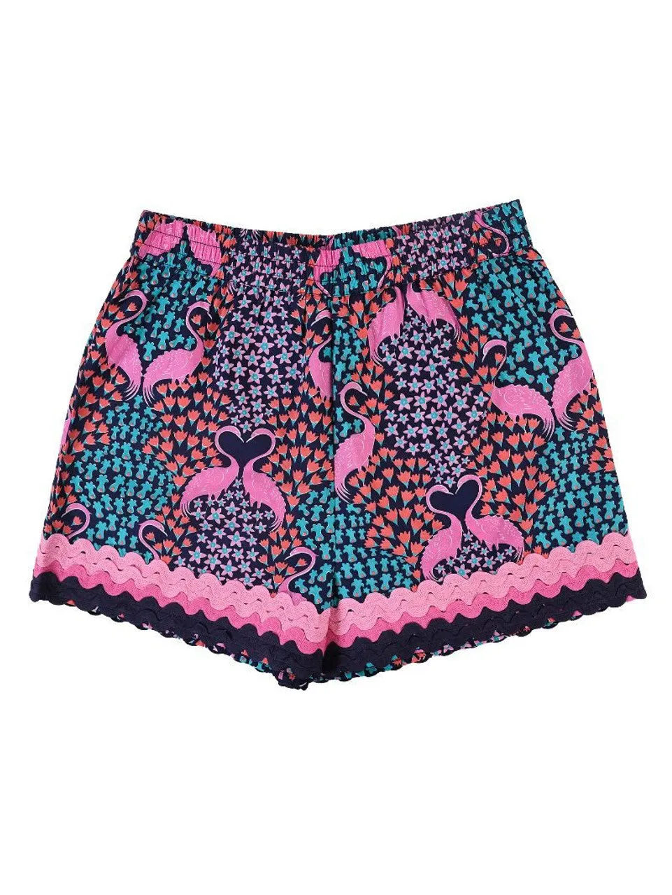 Tropical Summers Ricrac Shorts