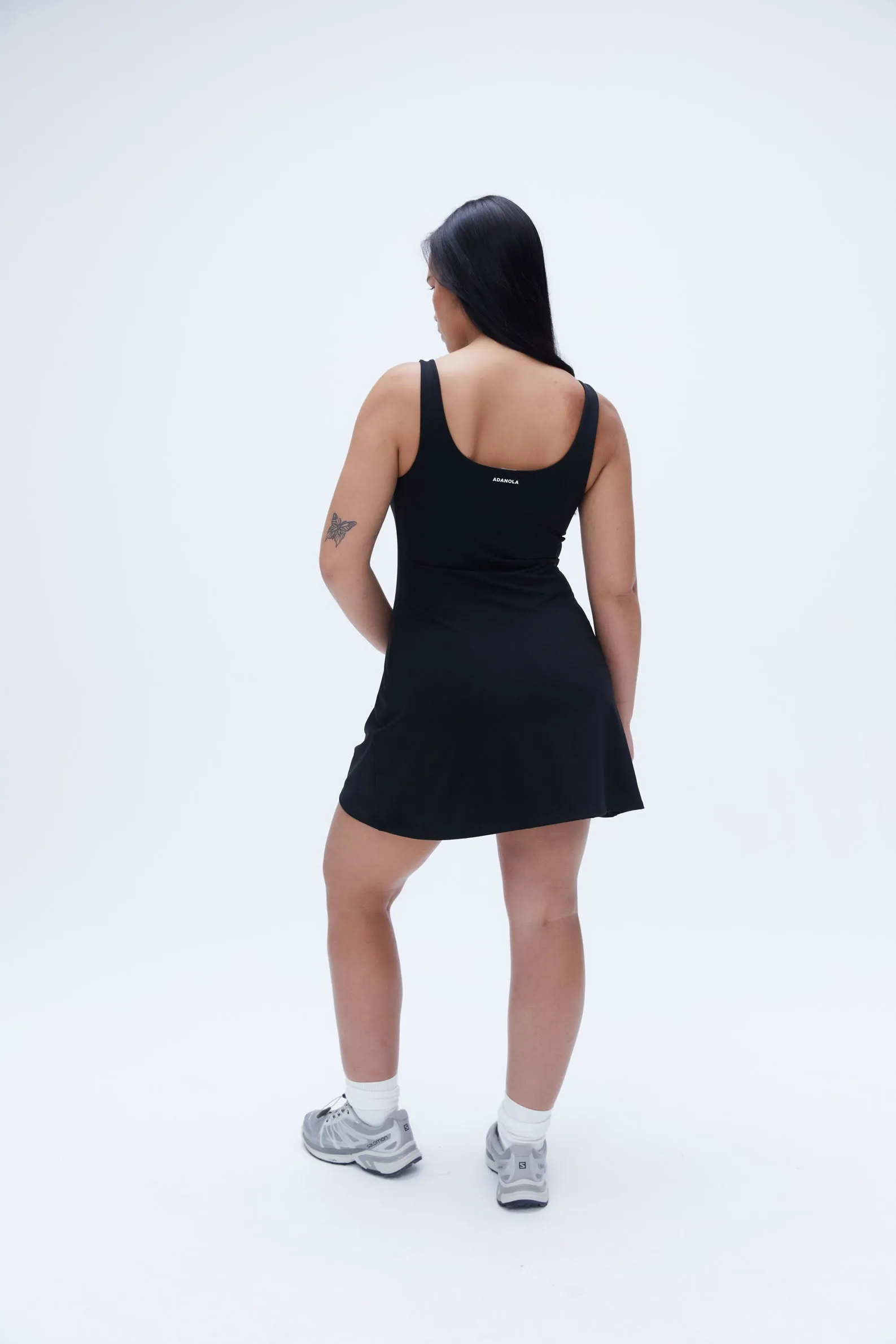 Ultimate Square Neck Dress - Black