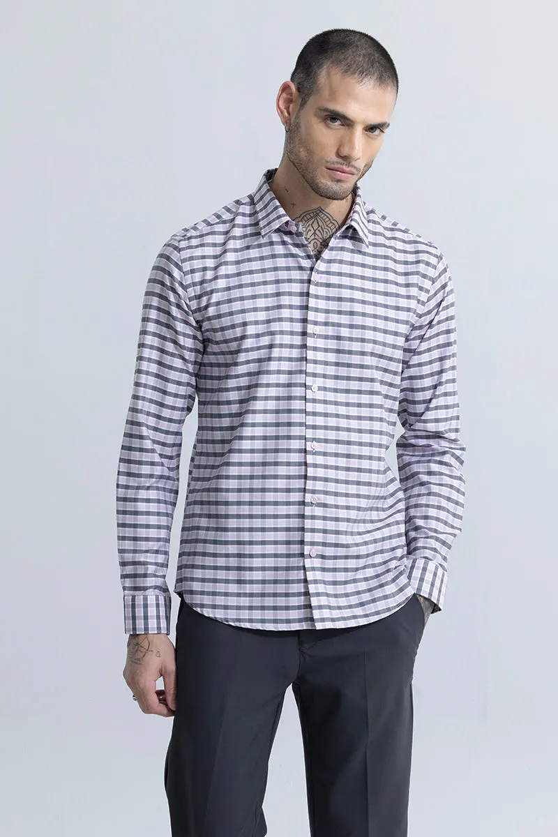 Vintage Check Lilac Shirt