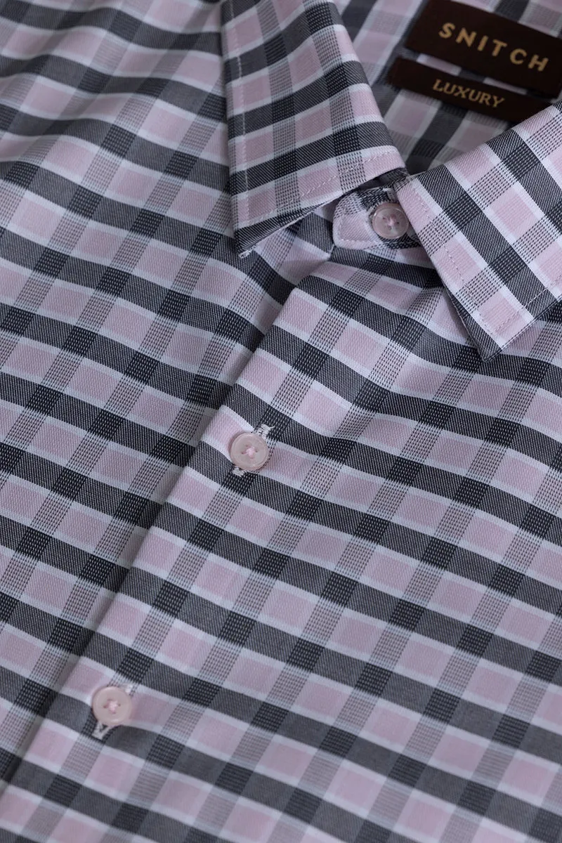 Vintage Check Lilac Shirt