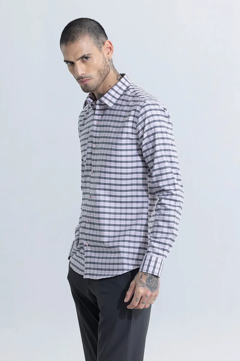 Vintage Check Lilac Shirt