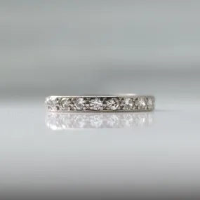 Vintage Diamond Eternity Ring