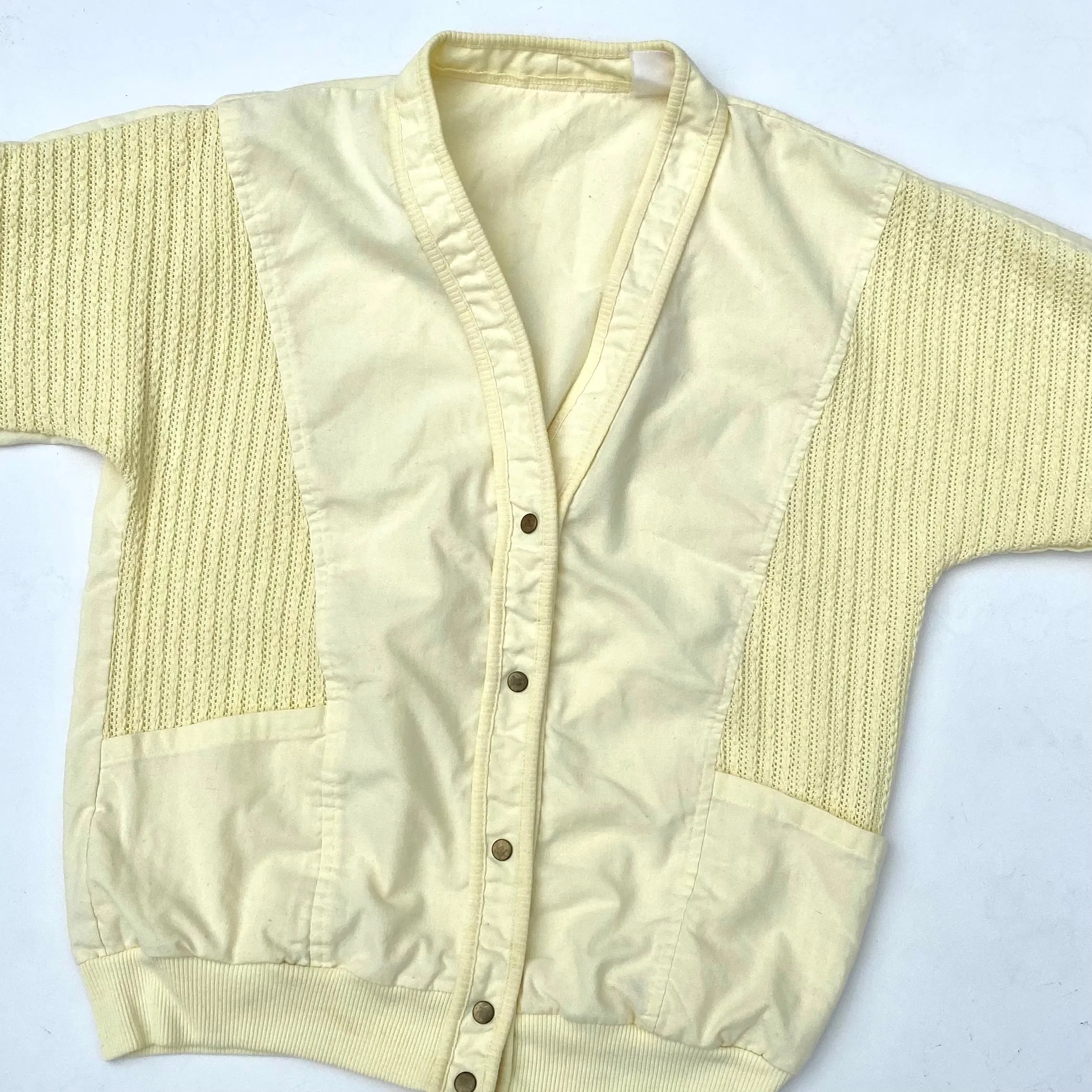 Vintage Yellow Light Weight Jacket