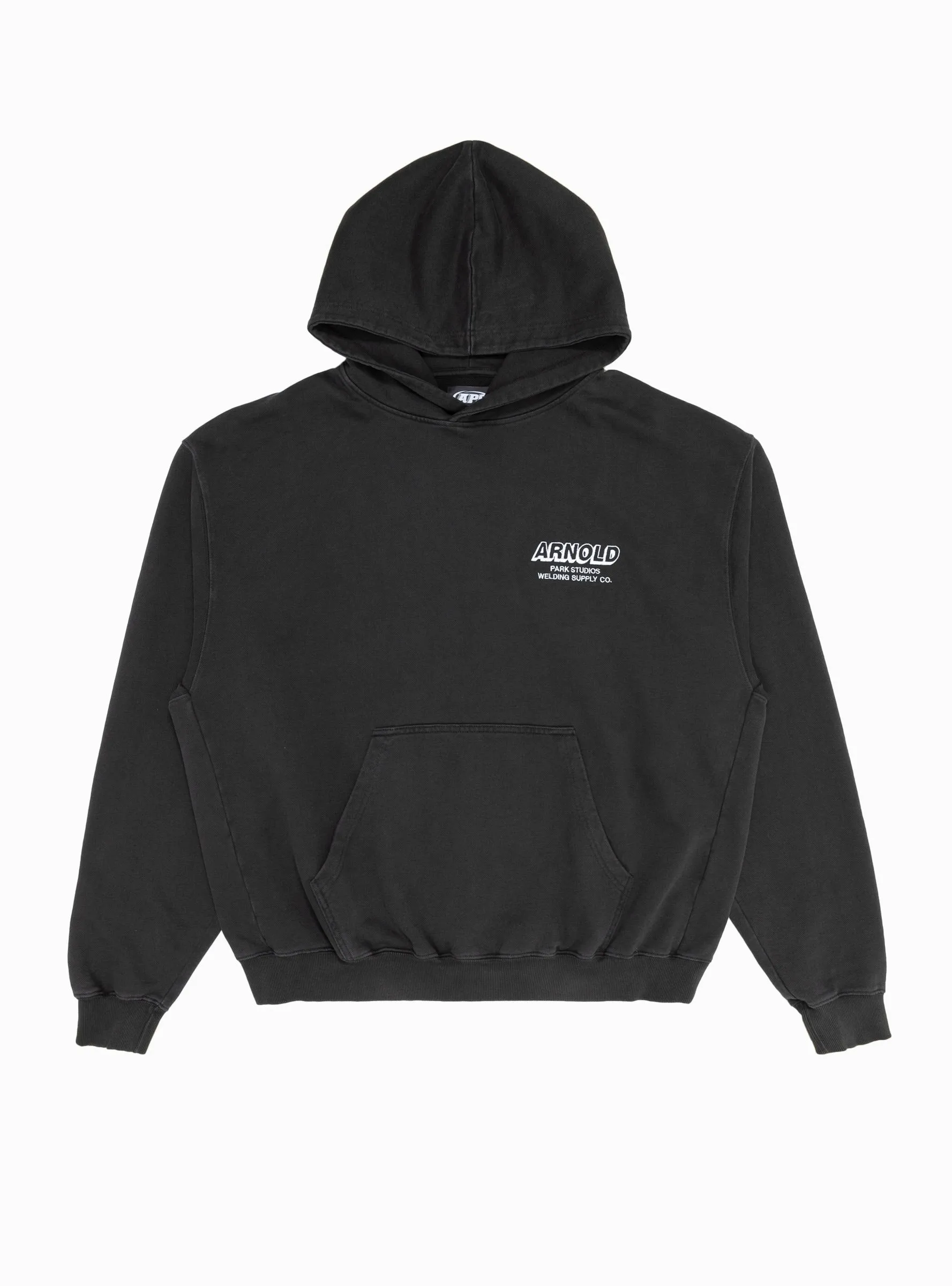 Welding Supply Hoodie Faded Black