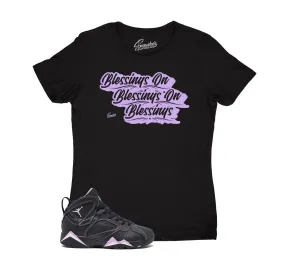 Womens Barely Grape 7 Shirt - Blessings - Black