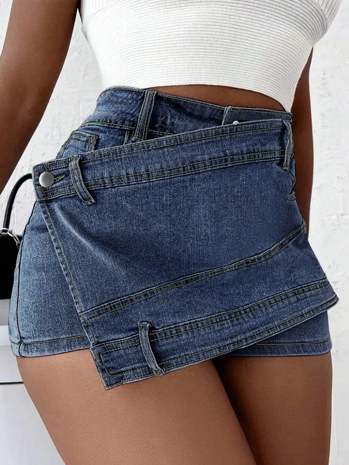 Women's Denim Skorts