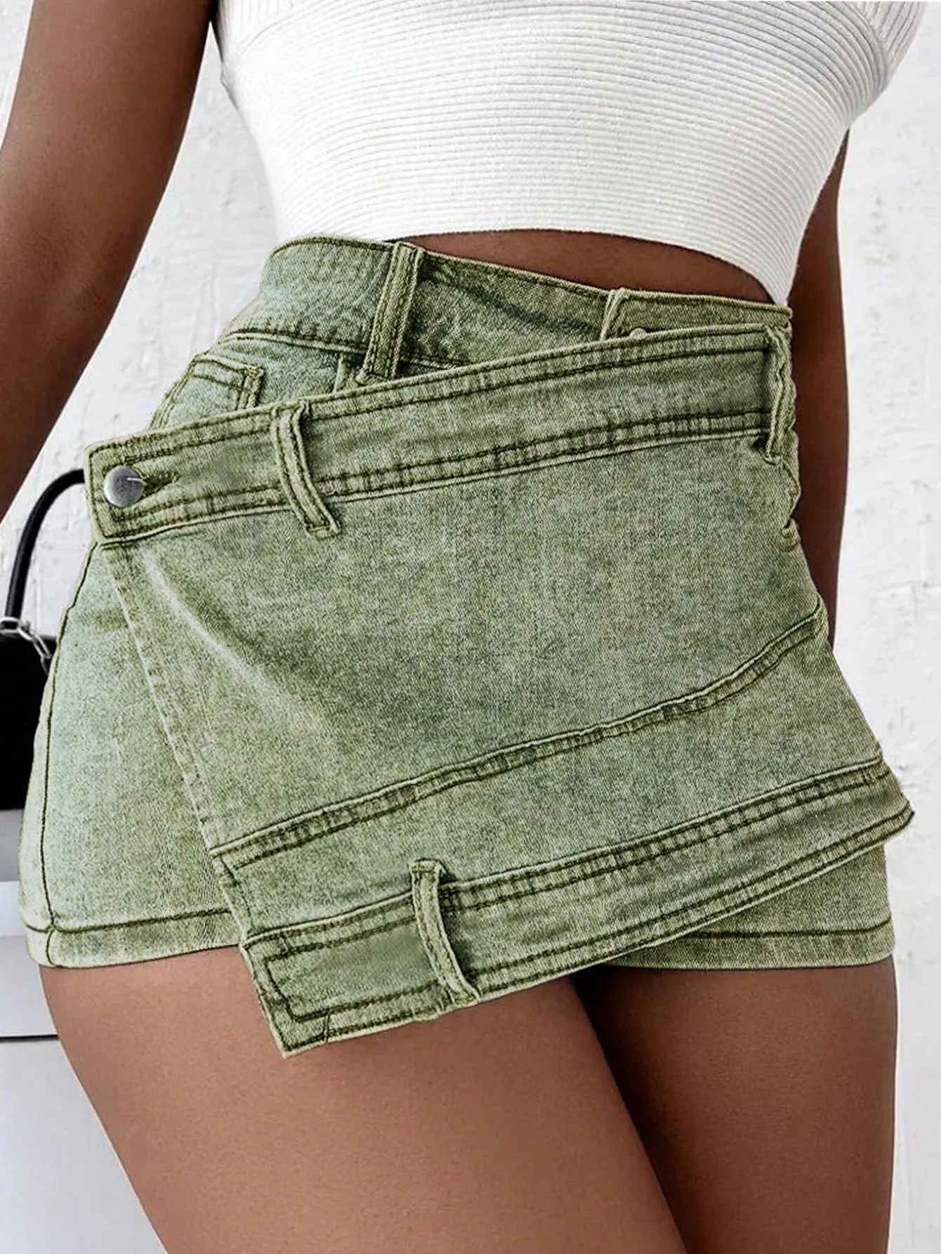 Women's Denim Skorts