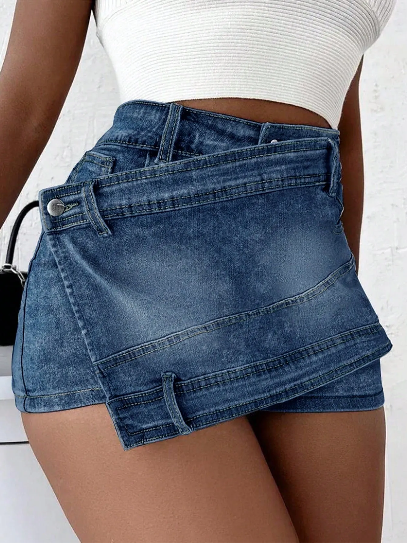 Women's Denim Skorts