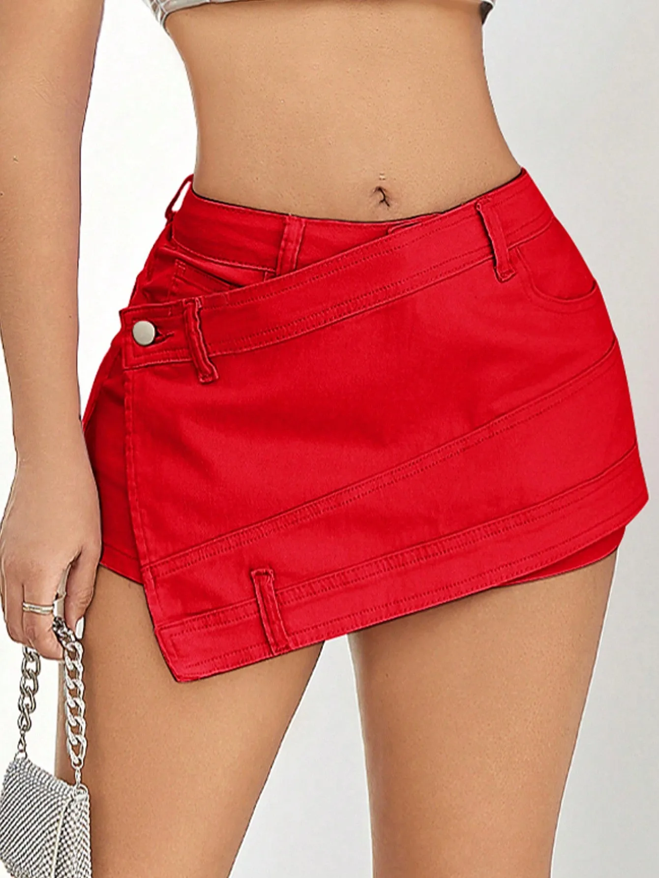 Women's Denim Skorts