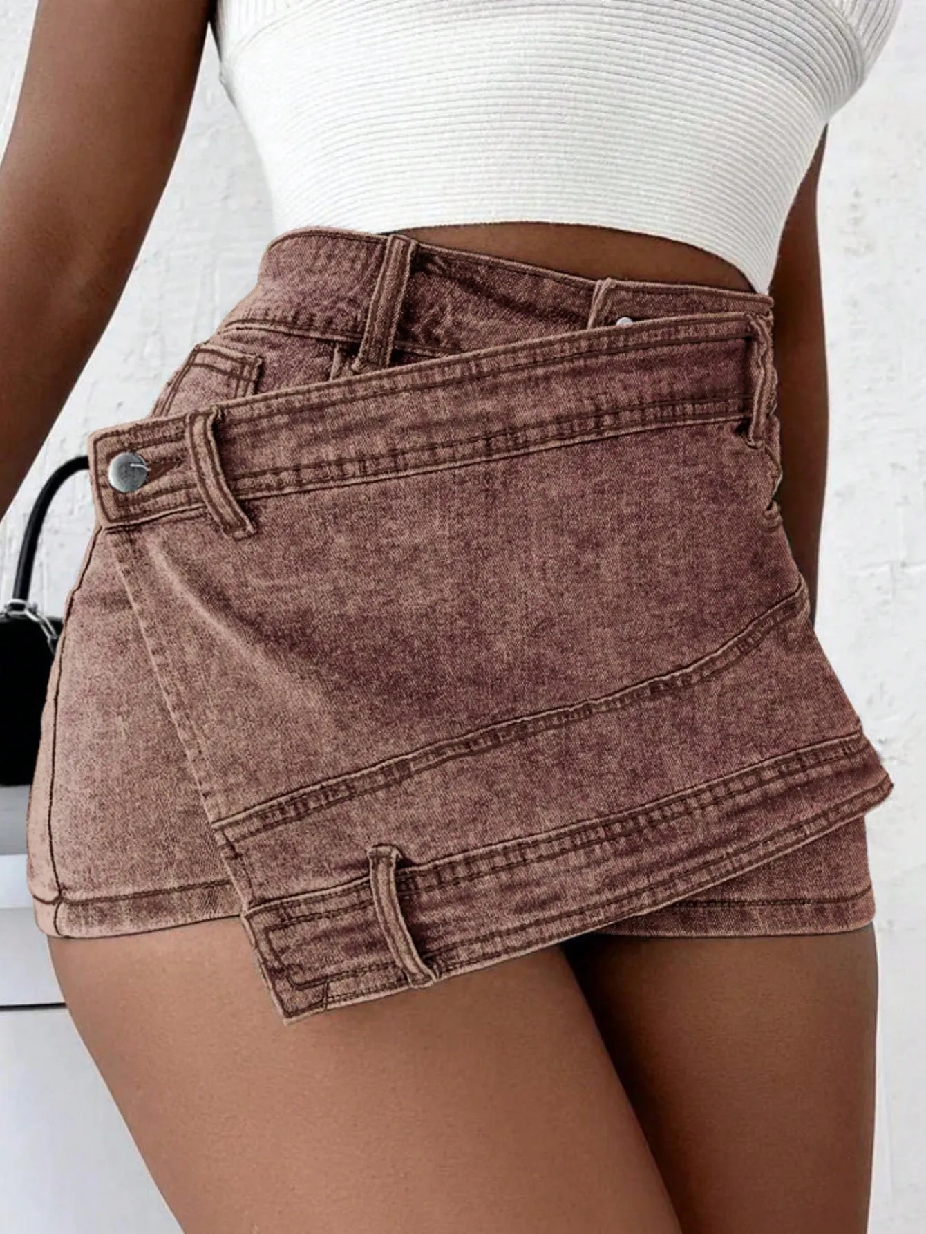 Women's Denim Skorts