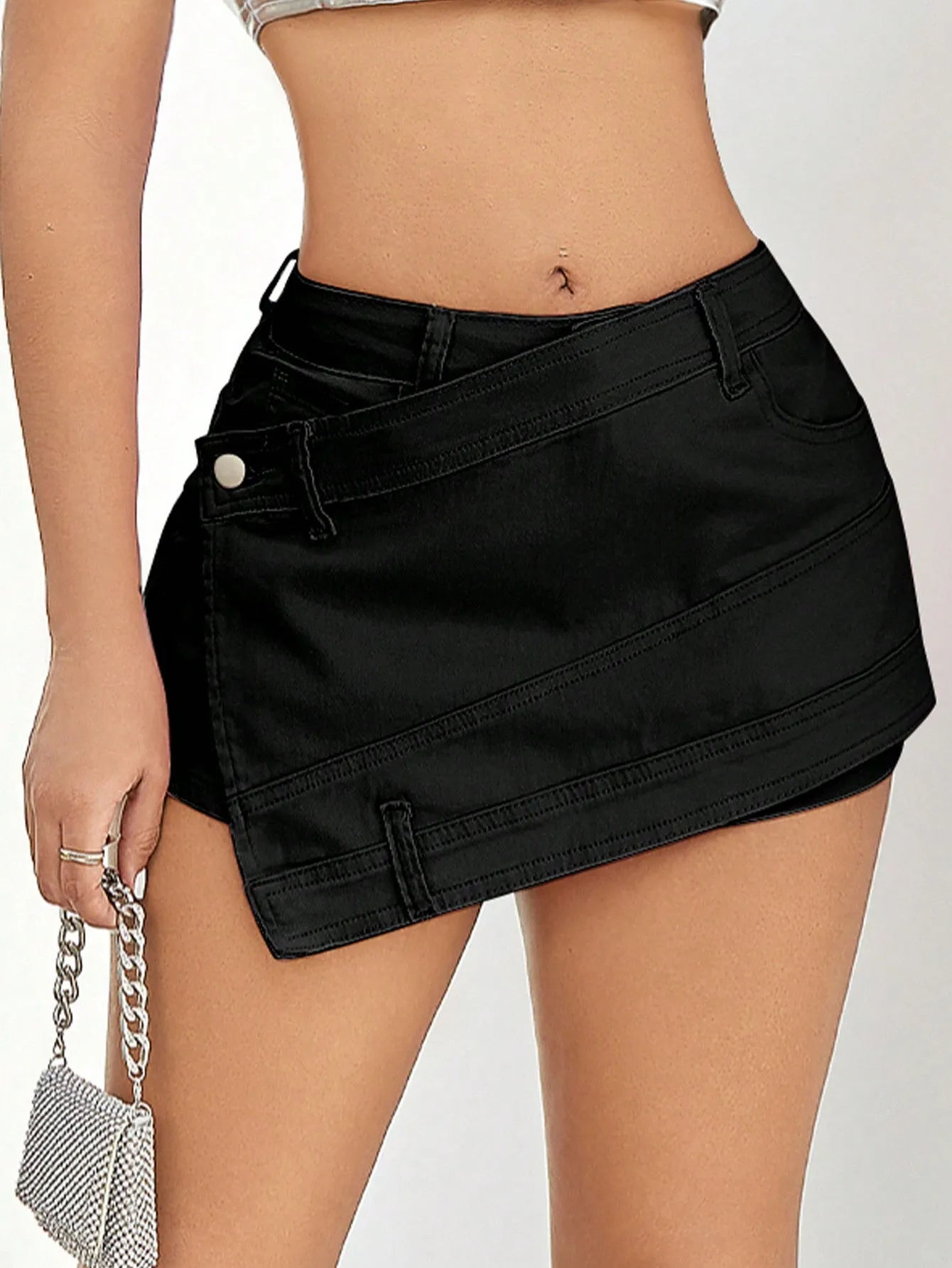 Women's Denim Skorts