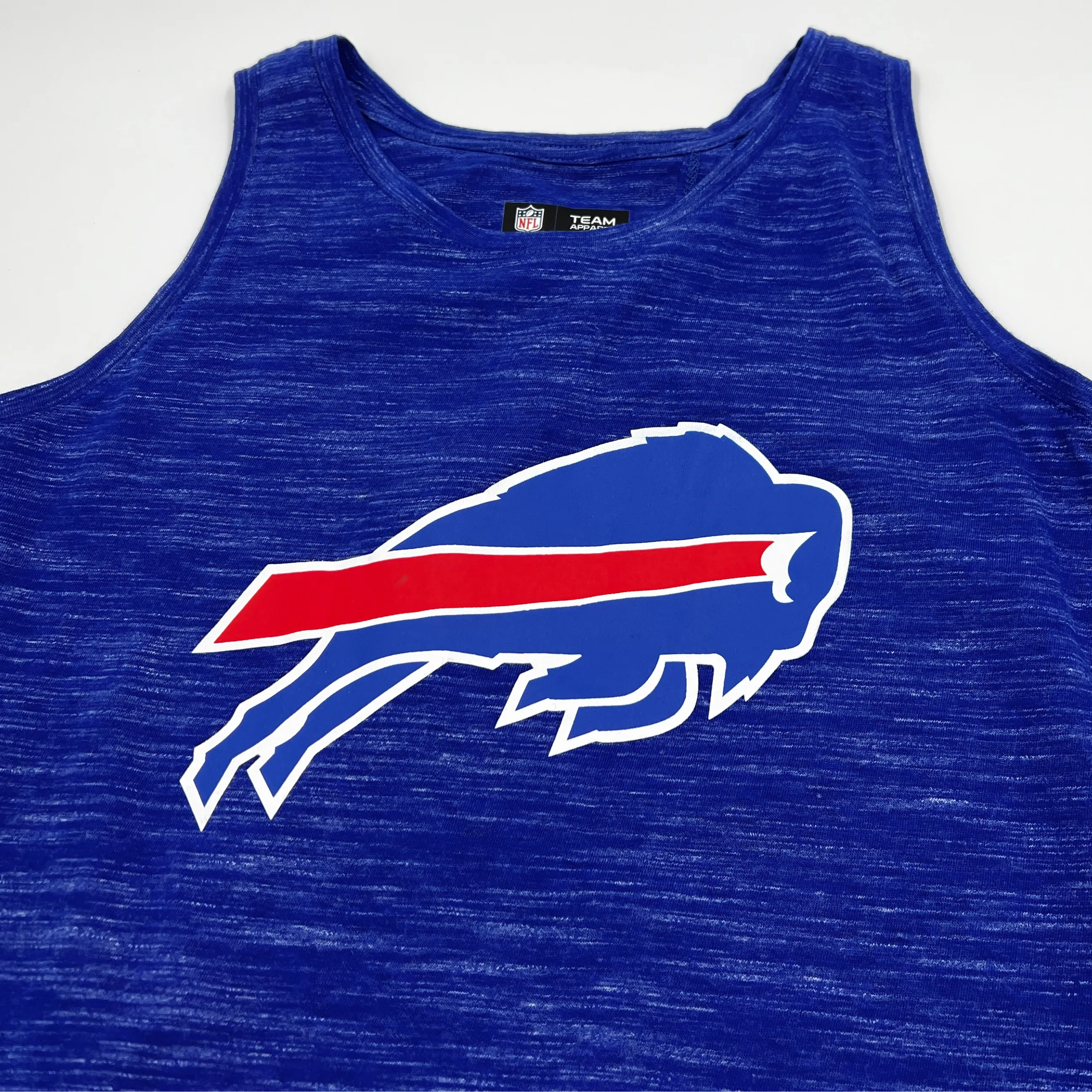 Women's New Era Bills Primary Logo Royal Space Dye Tank Top