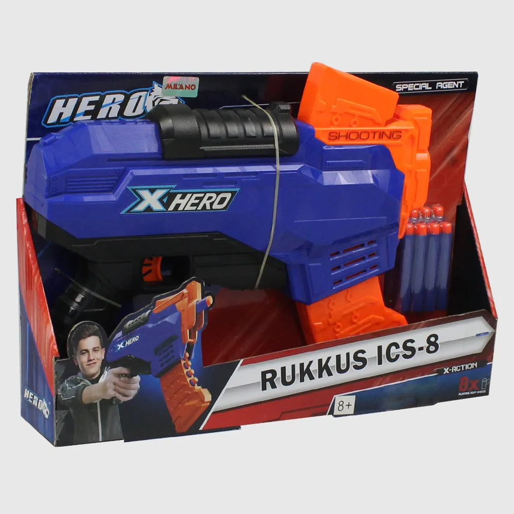 XHero Rukkus ICS-8 Soft Bullet Gun