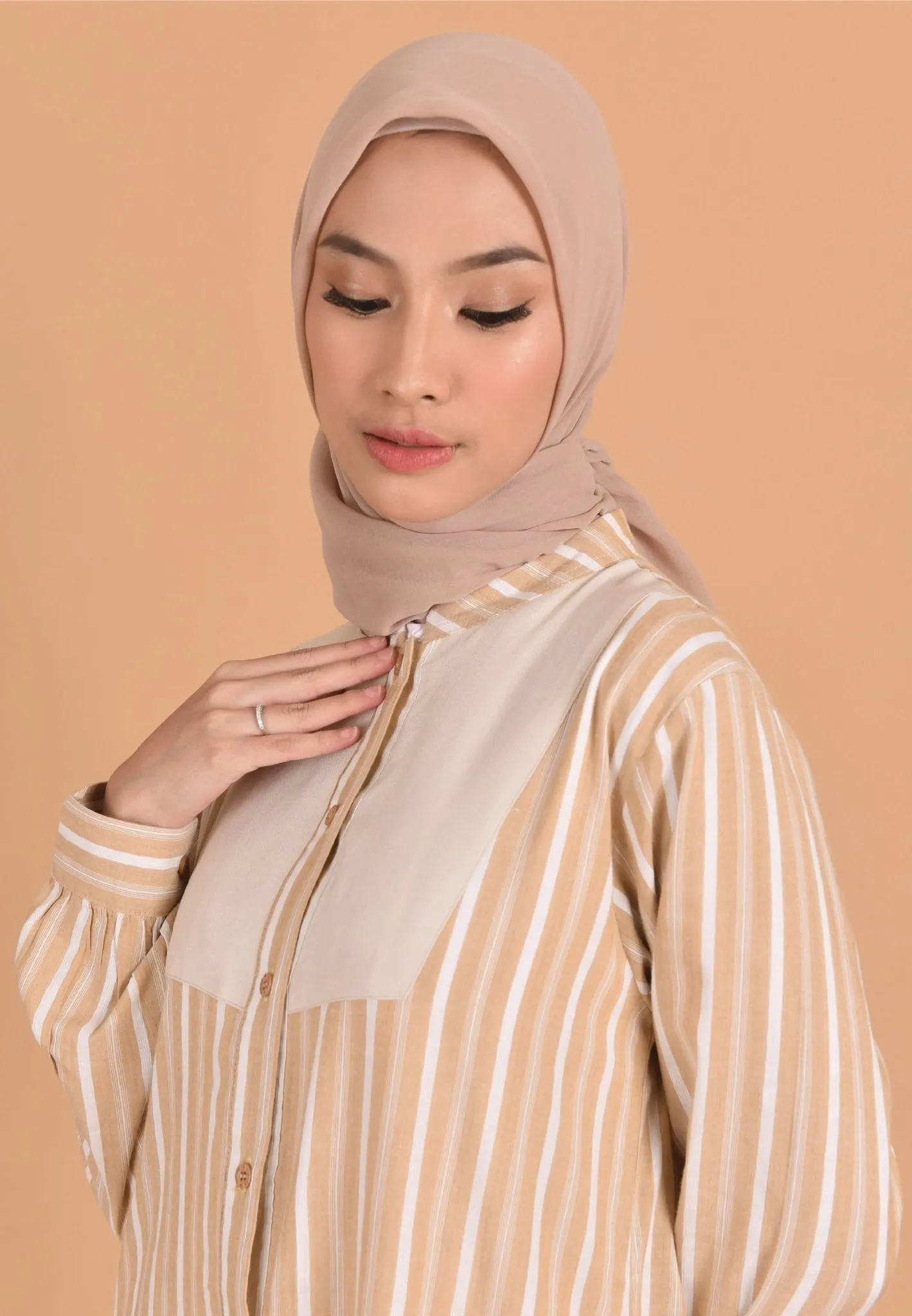 Yula Tunic - Yellow Stripe