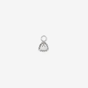 Zeta 03 Charm - 14K WHITE GOLD